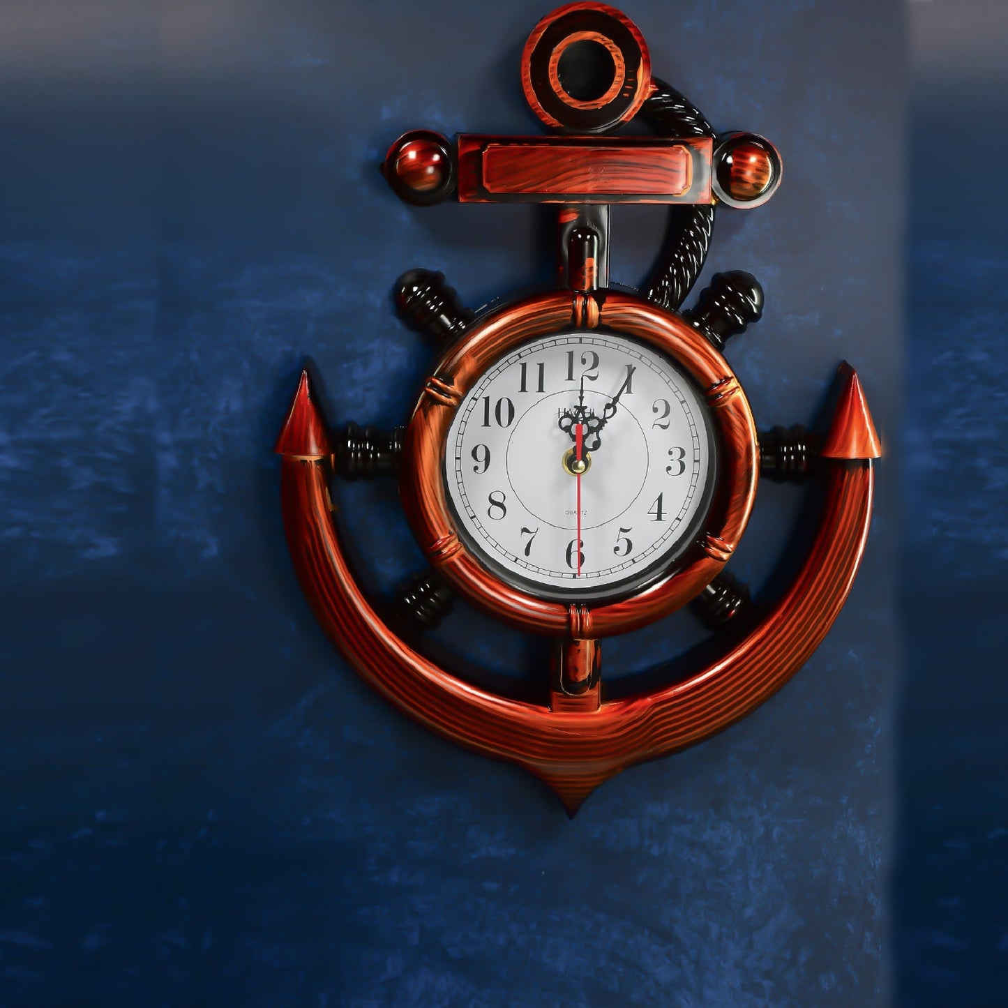 4931 Anchor Wall Clock For Home Wukusy