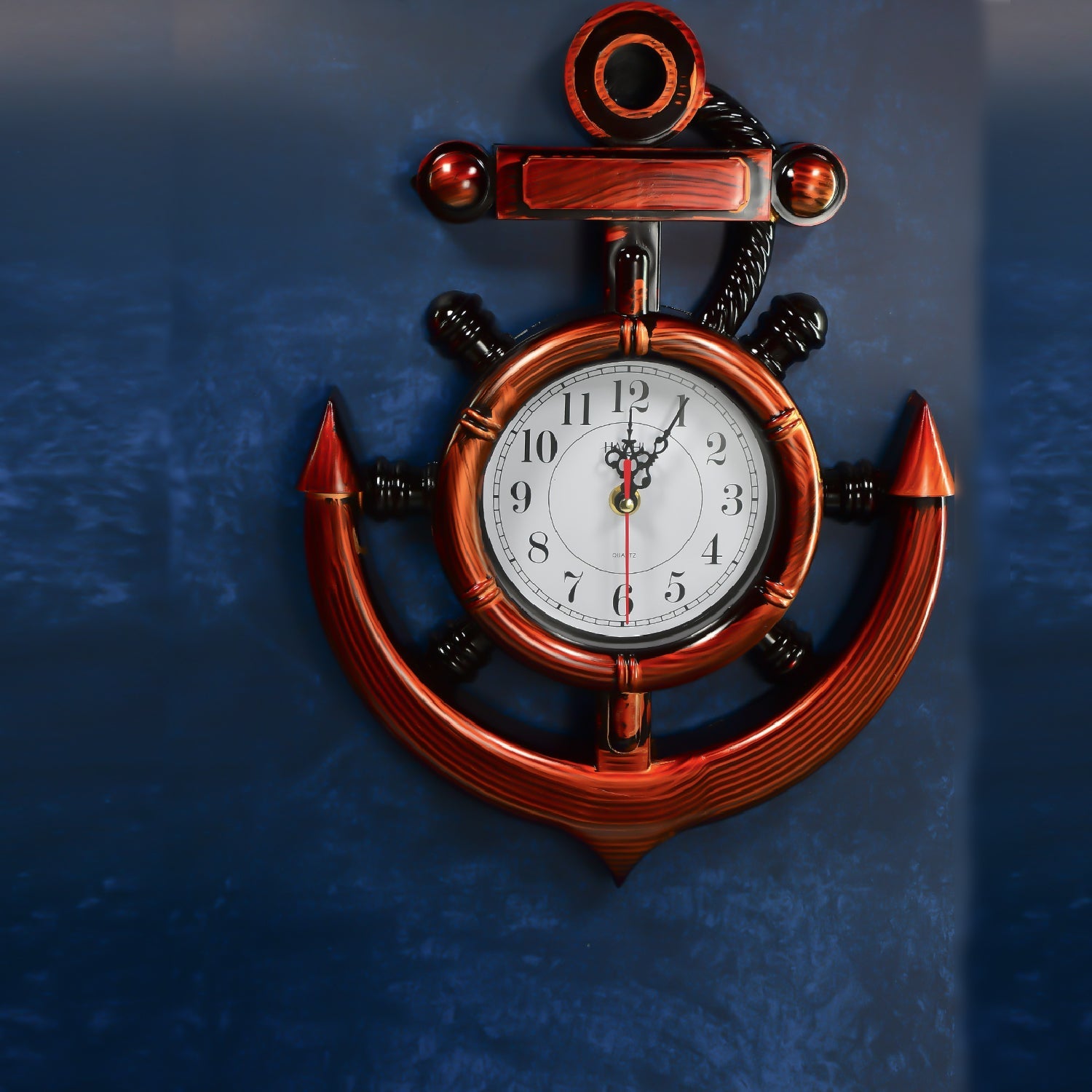 4931 Anchor Wall Clock For Home Wukusy