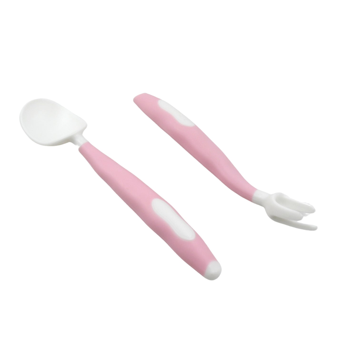 Silicone Bendable Baby Spoon & Fork Set - BuyItOnline