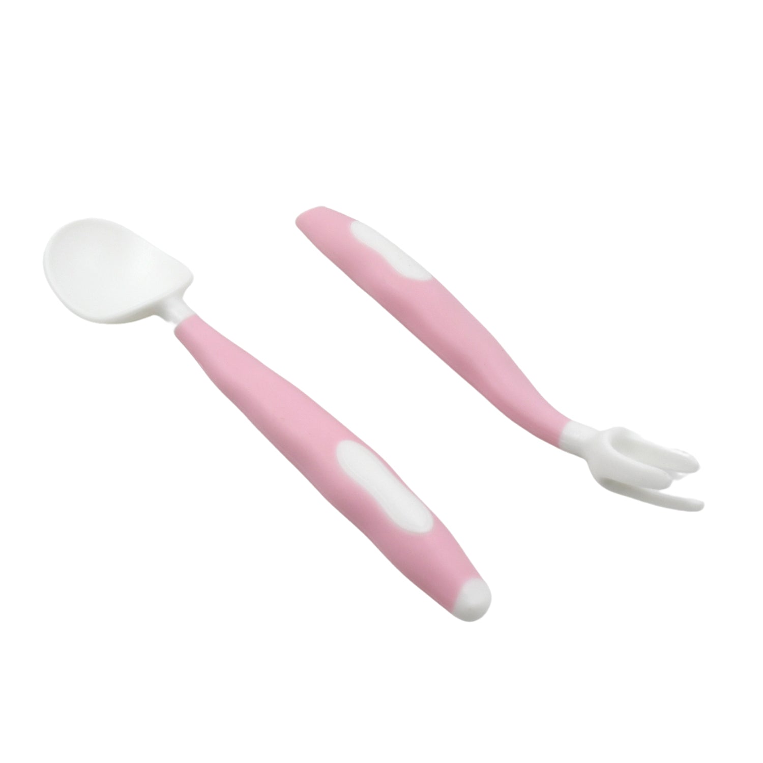 Silicone Bendable Baby Spoon & Fork Set - BuyItOnline