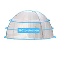 Premium Polyester Foldable Mosquito Net Tent (100 Cm Long  1 Pc) Wukusy