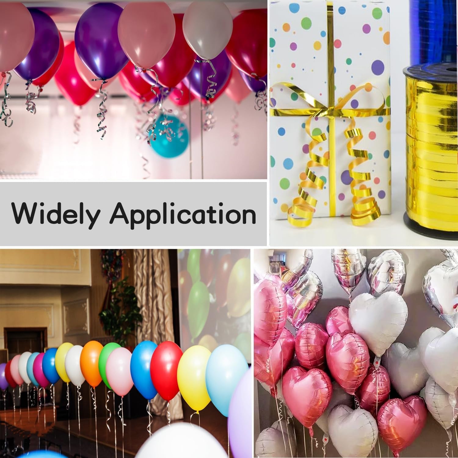 Party Decoration Balloon Ribbons.