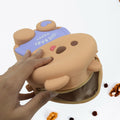 Cute Cartoon Girls Silicone Backpack Wukusy