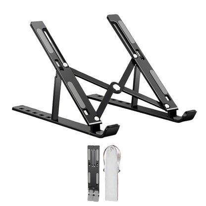 Adjustable Laptop Stand Holder With Built-in Foldable Legs And High Quality Fibre