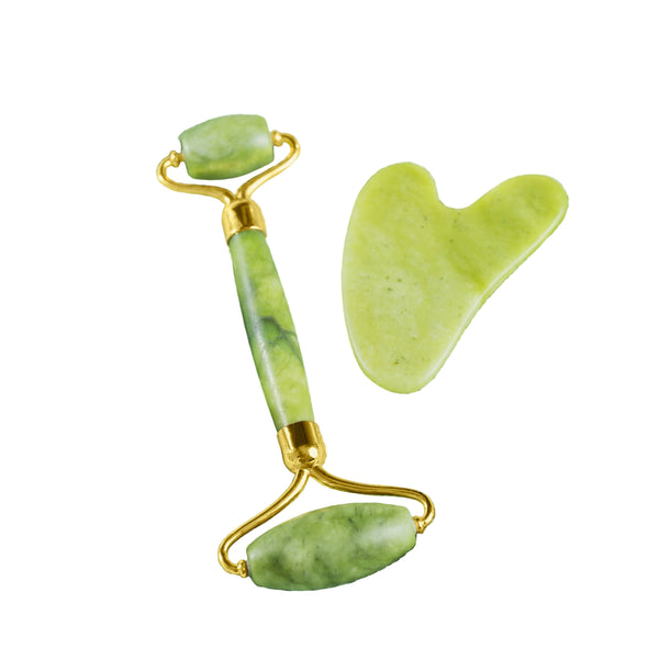 Gua Sha & Jade Roller Set - BuyItOnline