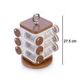 Ganesh 12-jar Revolving Spice Rack Masala Box Wukusy