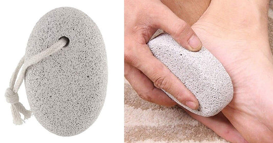 Oval Foot Heel Scrubber Stone