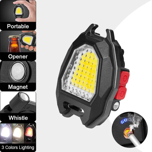 Portable Triangular LED Camping Flashligh