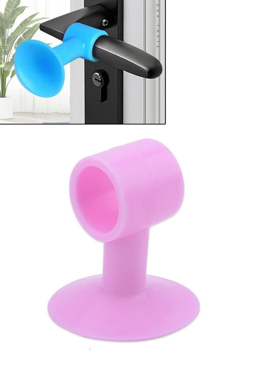 1442 Door Stopper Mini Anti-collision Silicone Door Handle Crash Pad Wukusy