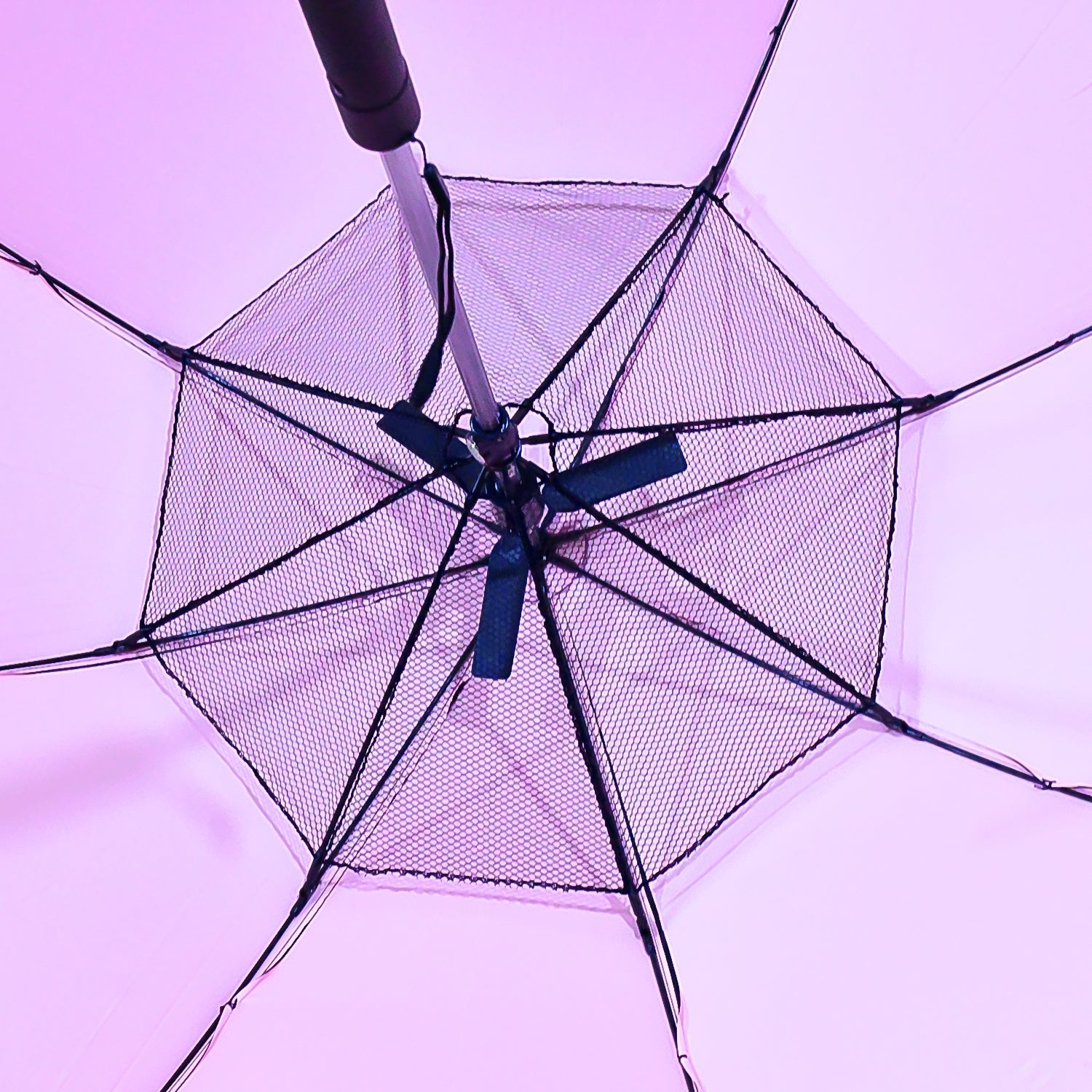 Sun Umbrella With Inside Fan  Power Bank Umbrellas For Summer (1 Pc) Wukusy