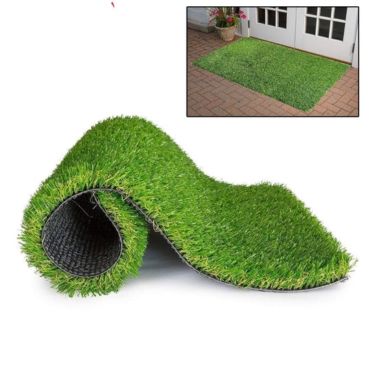 0612 Artificial Grass For Balcony Or Doormat Soft And Durable Plastic Turf Carpet 58x38cm Wukusy
