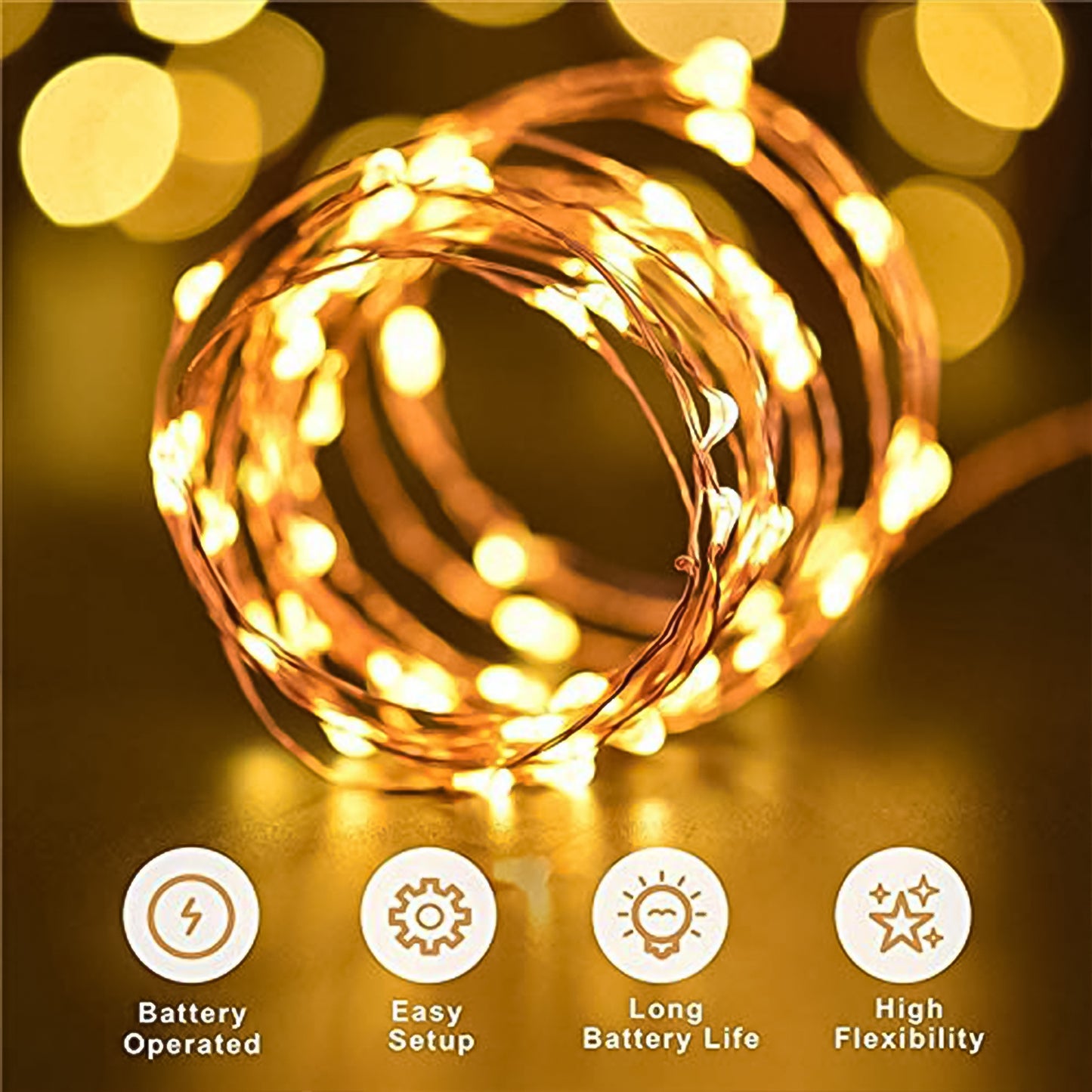 Waterproof LED Flexible Wire Lights