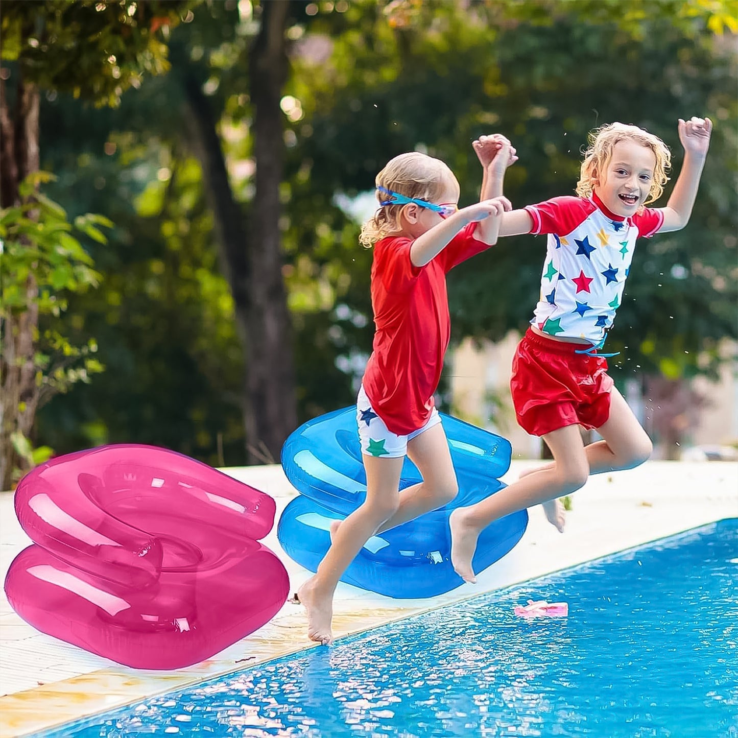 Inflatable Sofa Chair For Boys And Girls Suitable For Camping (28 Inch Approx  1 Set) Wukusy