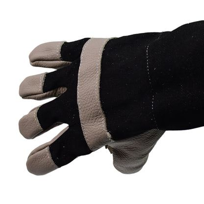 Heavy Duty Leather Gardening Gloves for Men & Women