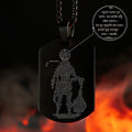 Hanuman Chalisa Locket With Gada Chain Wukusy